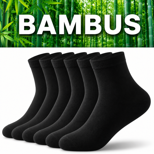 Set 5 perechi șosete din bambus, respirabile și anti-miros