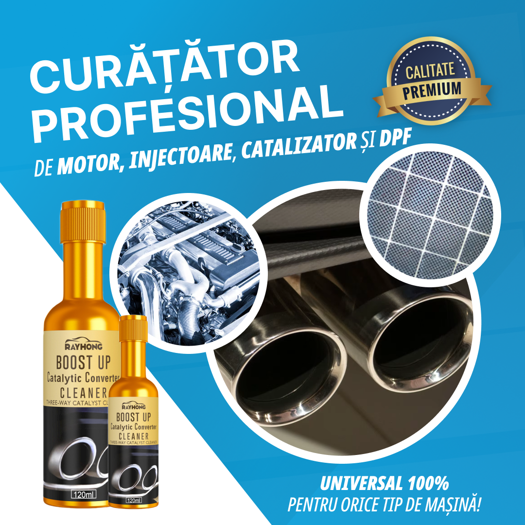 Curățător Profesional Motor, Injectoare, Catalizator & DPF