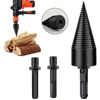 Burghiu WOODSPLITTER™ pentru crăpat lemne 1+1 GRATUIT
