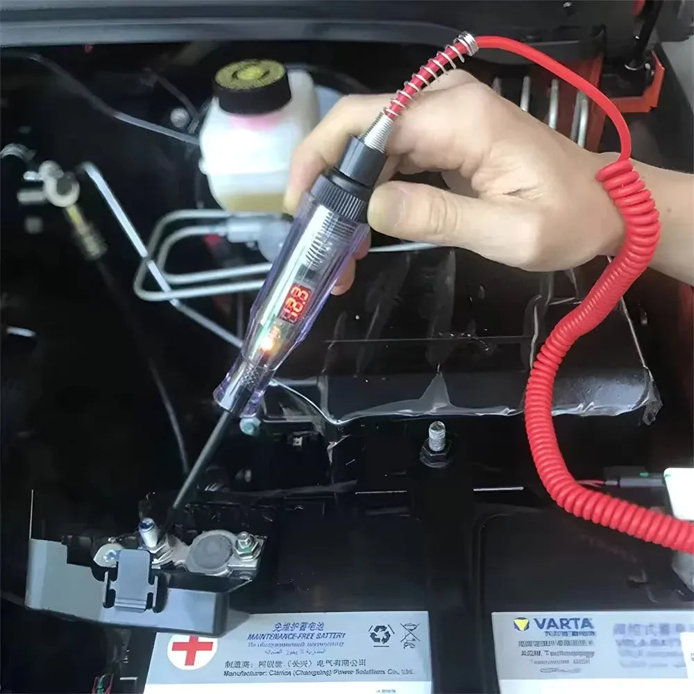 VoltCheck Tester Electric Auto cu Cablu Spiralat