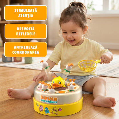Joc Interactiv cu Rațe pentru Dezvoltarea Atenției și Reacției