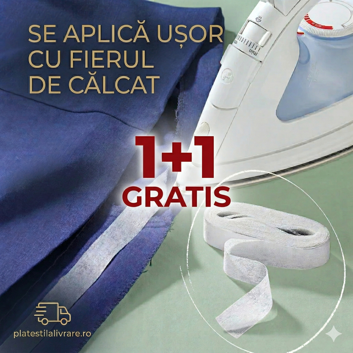 Bandă Textilă Autoadezivă Pagina noua