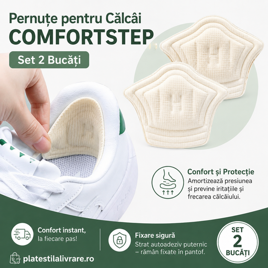 Pernuțe pentru Călcâi COMFORTSTEP - Set 2 Bucăți