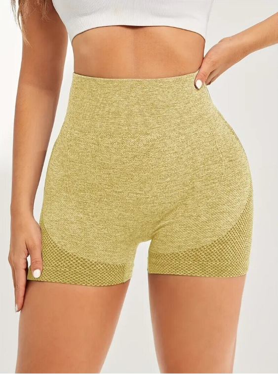 Colanți Scurți Push-Up Butt Lift cu Talie Înaltă – Efect de Modelare | 1+1 GRATUIT