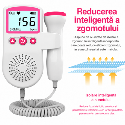 BebePulse - Monitor Fetal pentru Bătăile Inimii Bebelușului