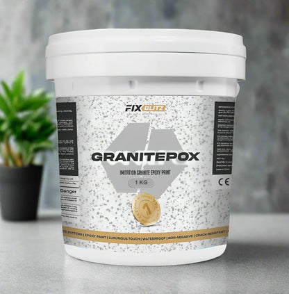 GRANITEPOX – Vopsea / sapa epoxidica cu imitatie de granit 1KG
