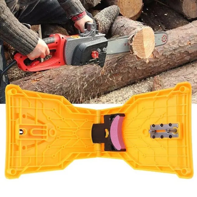 Dispozitiv portabil pentru ascuțirea lanțului de drujbă – 14”, 16”, 18” și 20”