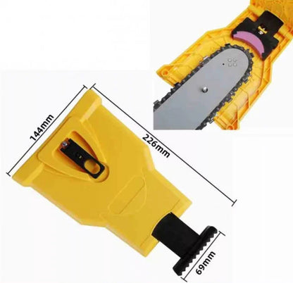 Dispozitiv portabil pentru ascuțirea lanțului de drujbă – 14”, 16”, 18” și 20”