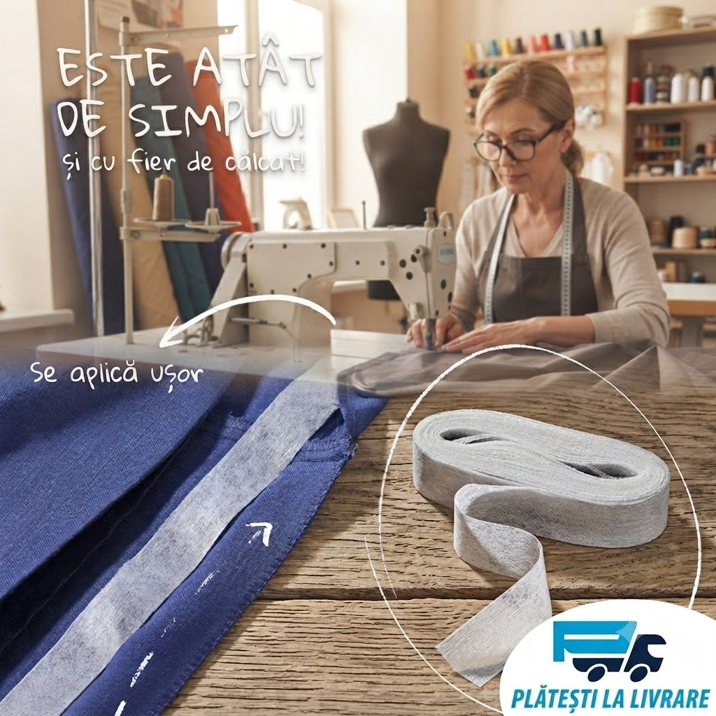 Bandă Textilă Tivuri - 1+1 🎁 GRATIS