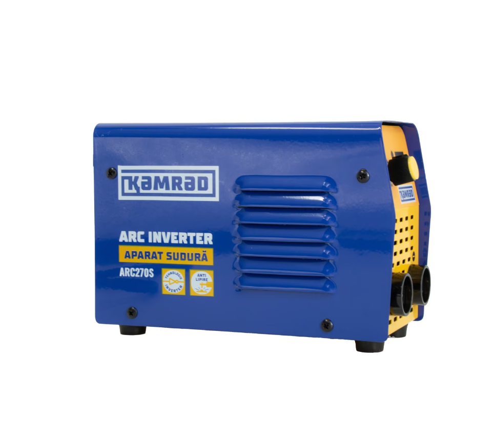 Set Aparat de sudura, Aparat de sudura , MMA 270A, afisaj electronic LCD, Invertor tehnologie inalta