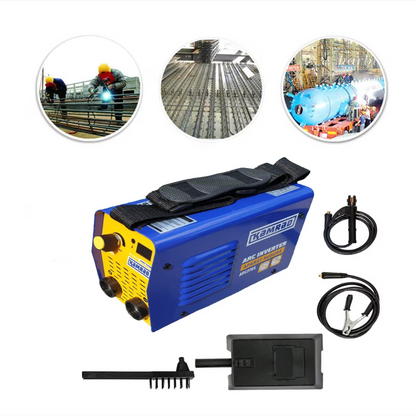 Set Aparat de sudura, Aparat de sudura , MMA 270A, afisaj electronic LCD, Invertor tehnologie inalta