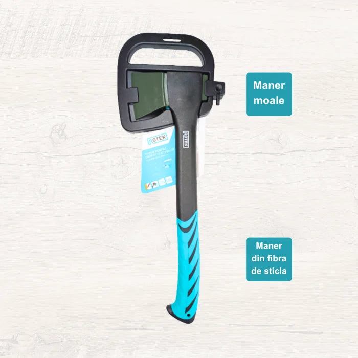 Topor profesional pentru despicat lemne – 97 cm, 2,6 kg, oțel carbon forjat